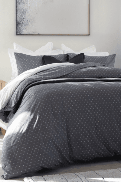 MARTIN GREY DUVET COVER SET