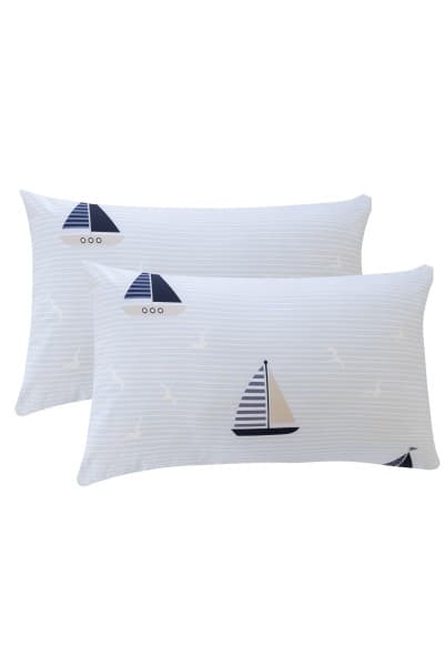 SAILAWAY BLUE PILLOWCASE PAIR