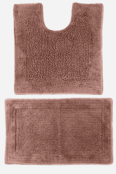 Oliver Copper Bath Rug Set