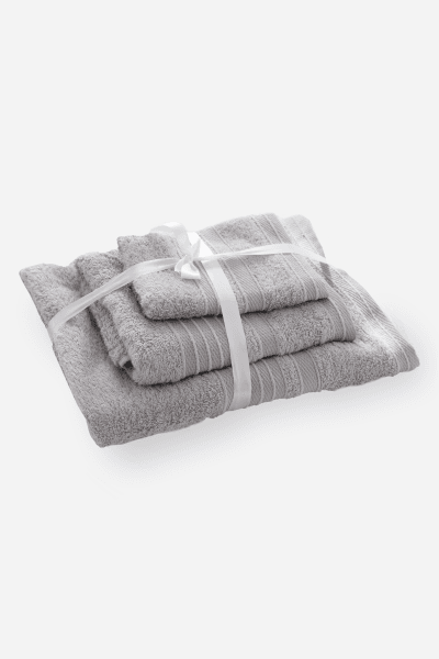 Silver Luxury Towel Gift Pack