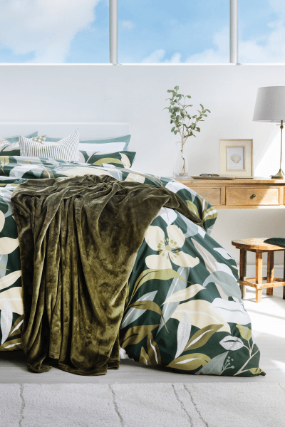 TEAGAN SAGE DUVET COVER SET