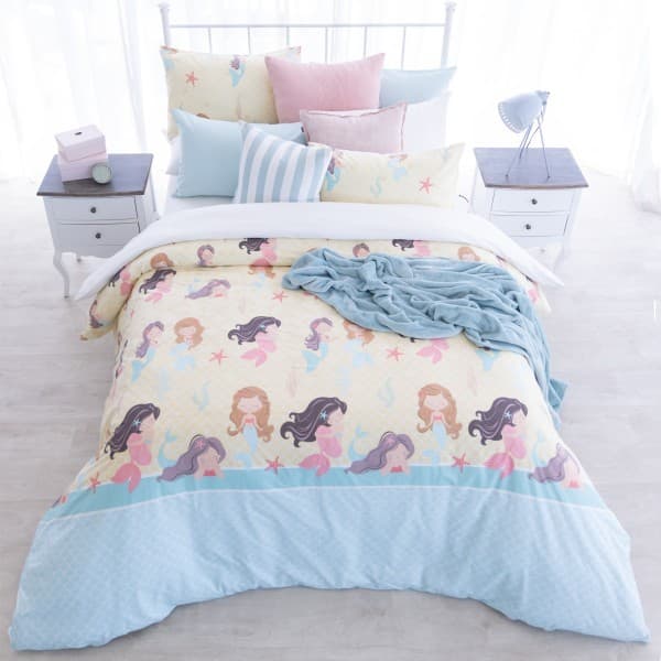 MERMAID GREEN DUVET COVER SET