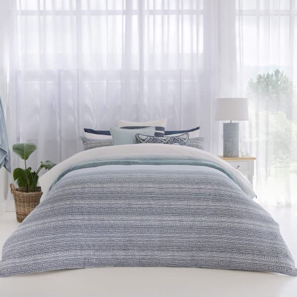 MATEO BLUE DUVET COVER SET
