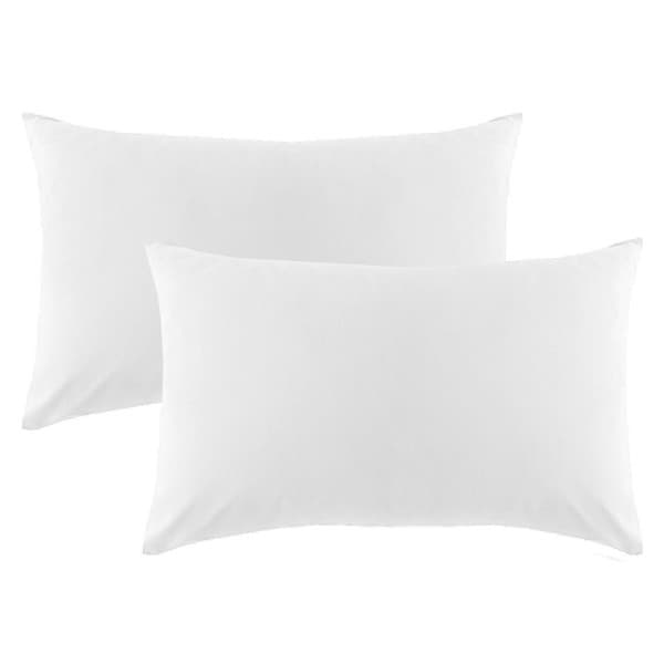 White 200tc Cotton Pillowcase