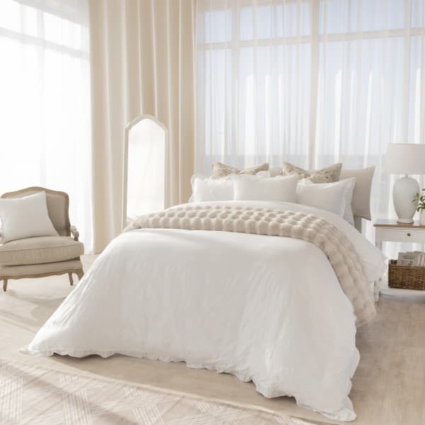 BOHDI WHITE DUVET COVER SET