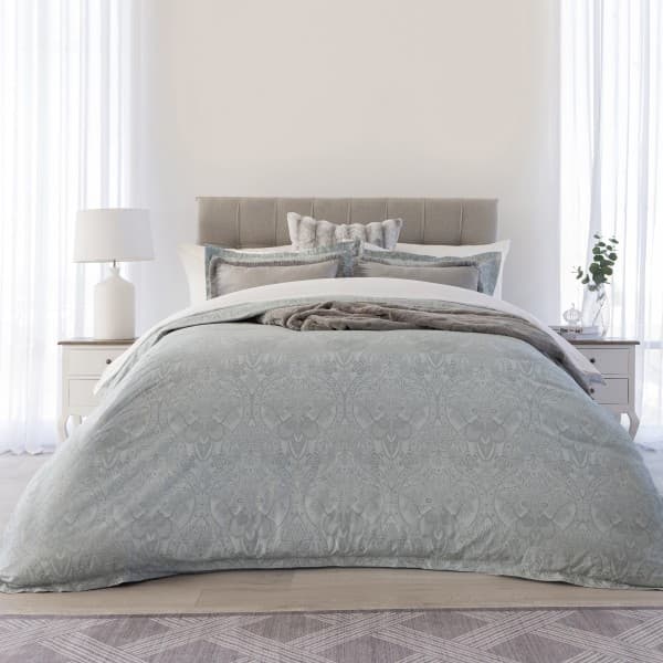 GARIMA SEAFOAM DUVET COVER SET