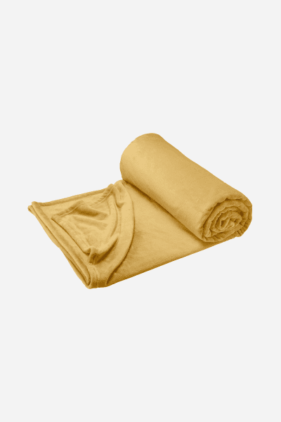 Shimmersoft Honey Throw