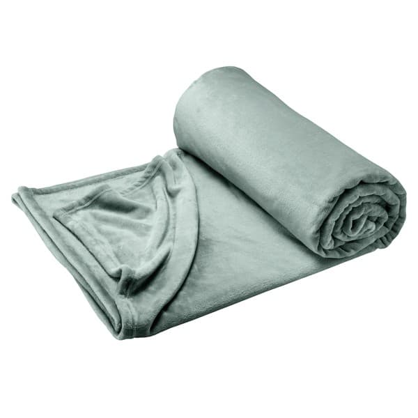 Shimmersoft Sage Throw