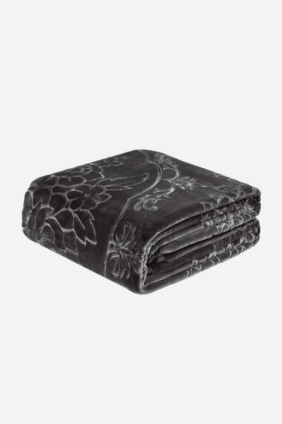 Helena Charcoal Blanket
