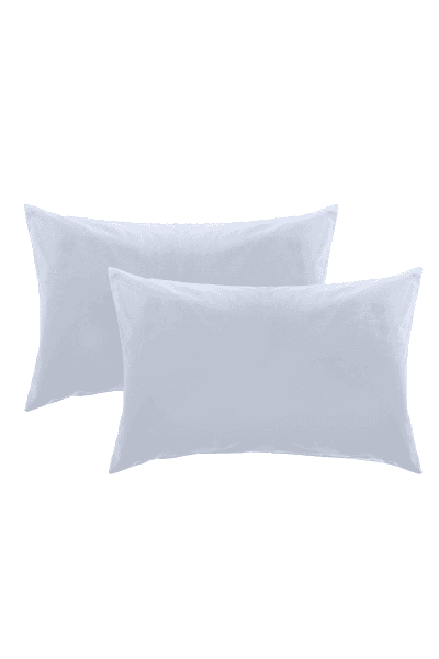 SKY BLUE EGYPTIAN COTTON PILLOWCASE PAIR