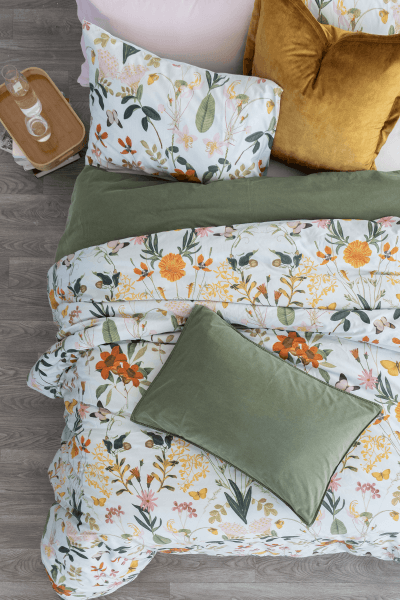 MIMI DUCK EGG DUVET COVER SET