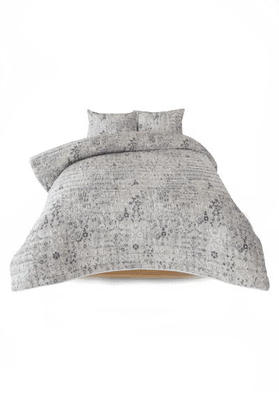 ANITA GREY COMFORTER SET