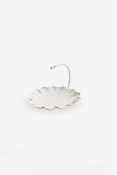WHITE LEAF TRAY SMALL