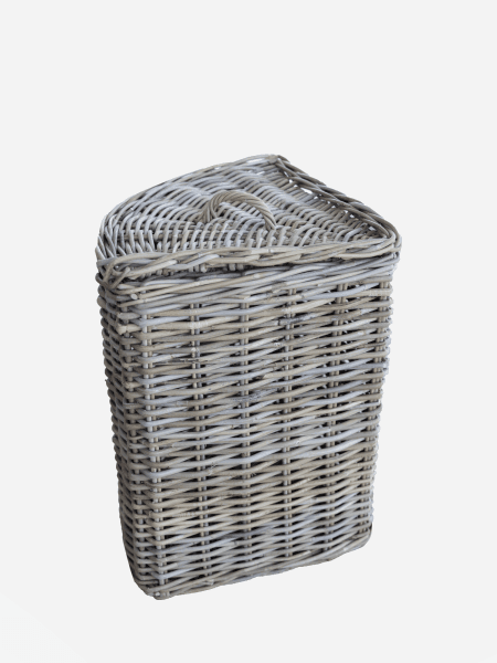 CORNER HAMPER NATURAL BASKET