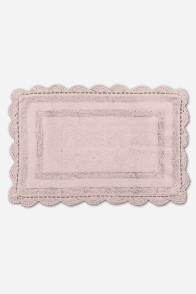 Crochet Pink Bath Rug