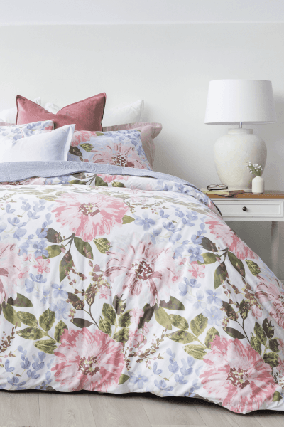 BETTINA PINK DUVET COVER SET