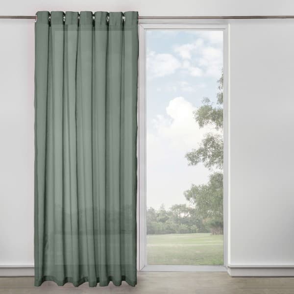 MYSTICAL VOILE SAGE CURTAIN