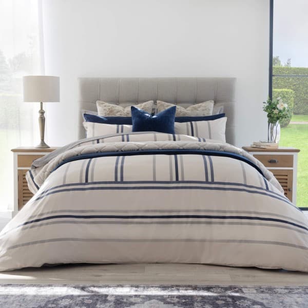 LINCOLN  NUDE DUVET COVER SET