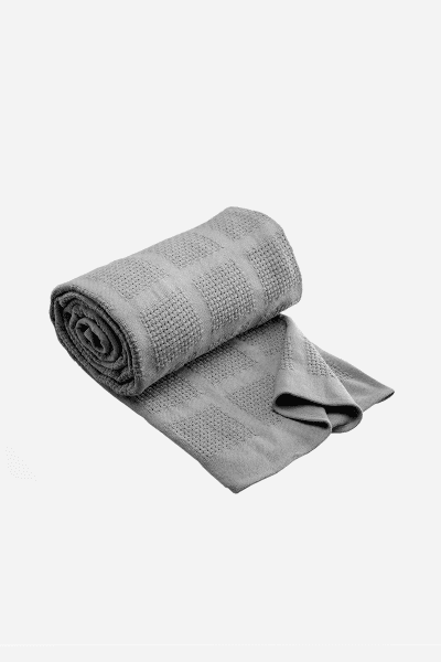Cotton Grey Blanket