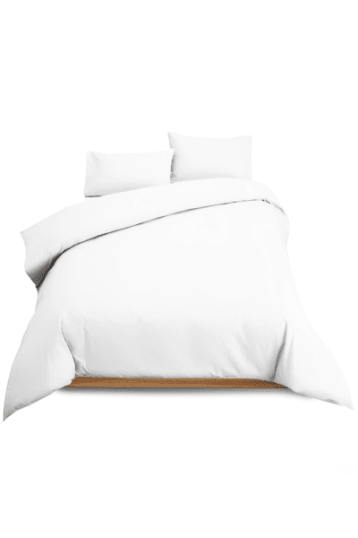 White Cotton 200tc Duvet Cover Set