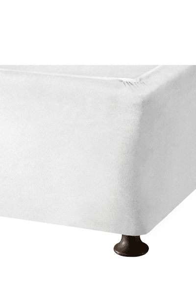 White Suede Base Cover