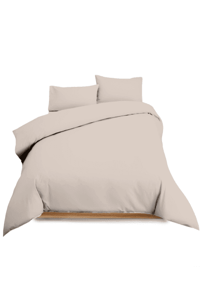 Natural Cotton 200tc Duvet Cover Set