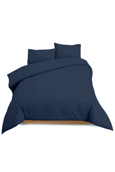 Midnight Blue Cotton 200tc Duvet Cover Set