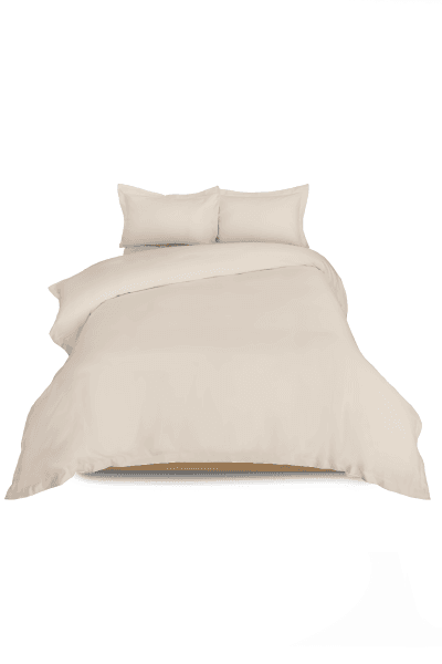 Oxford Natural 300tc Egyptian Cotton Duvet Cover Set