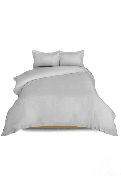 Oxford Grey 300tc Egyptian Cotton Duvet Cover Set