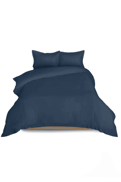 Oxford Midnight Blue 300tc Egyptian Cotton Duvet Cover Set