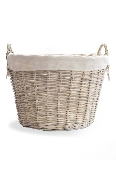 WILLOW NATURAL OVAL LAUNDRY BASKET