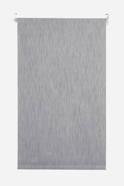 GREY BLOCKOUT FABRIC ROLLER BLIND