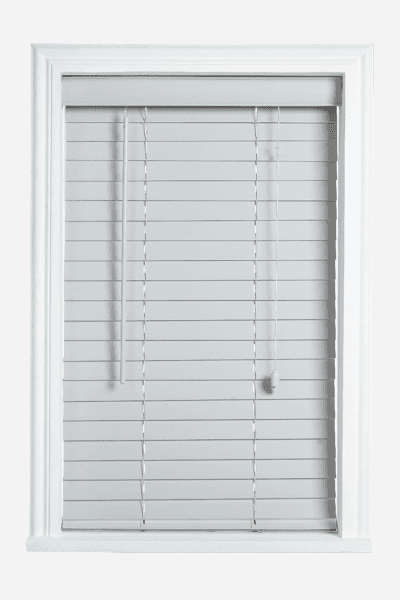 GREY 50MM FAUX WOOD VENETIAN BLIND